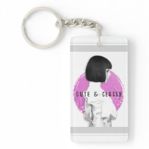 Cute and Classy Girl Rosa och svart