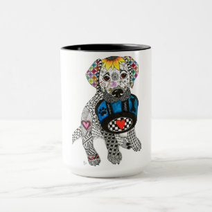 Cute and Colorful Labrador Retriever Mugg
