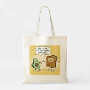 Cute and Funny Avocado Toast Tygkasse