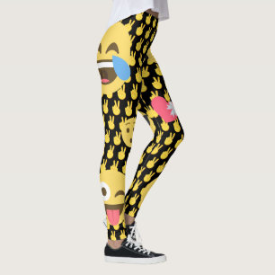Cute and Funny Emoji Leggings