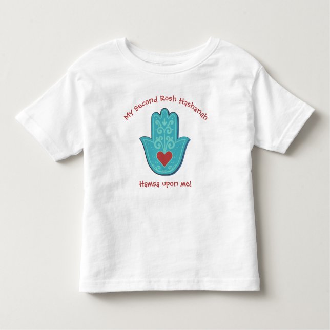 Cute and Funny Hamsa My (valfritt nummer) Rosh Has T Shirt (Framsida)