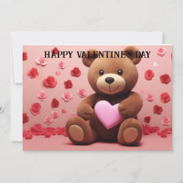 Cute and Funny Valentine Day för barn #17 Julkort