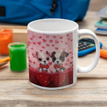 Cute and Funny Valentine Day för barn 40 Mugg