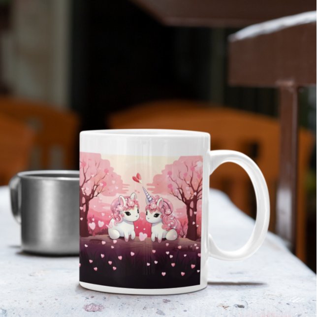 Cute and Funny Valentine Day för barn 47 Mugg (Cute and Funny Valentine's Day for Kids 47 Mug
)