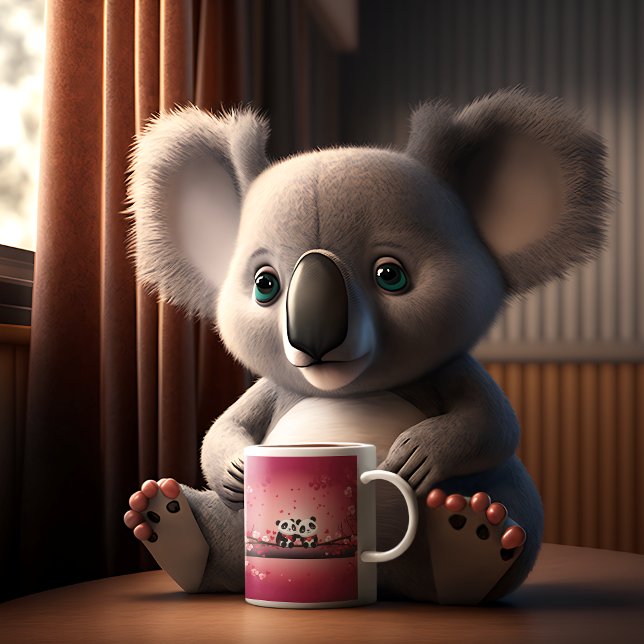 Cute and Funny Valentine Day för barn 7 Mugg (Cute and Funny Valentine's Day for Kids 7 Mug
)