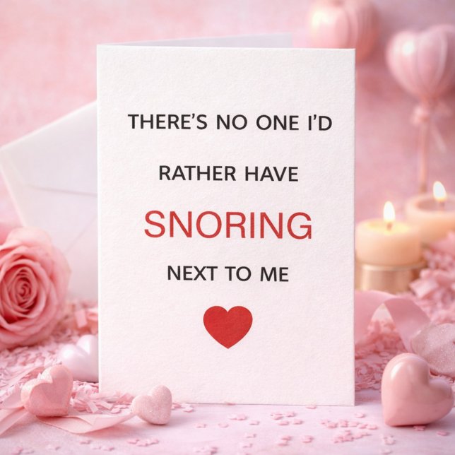Cute and funny Valentines day text  Julkort (Skapare uppladdad)