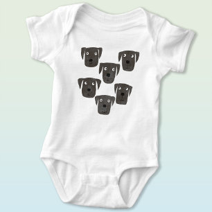 Cute and Goofy Black Labrador Retriever Hund T Shirt