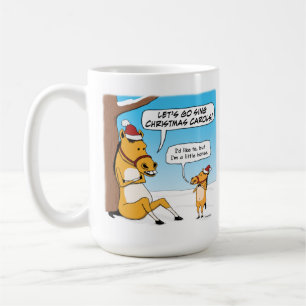 Cute and Lilla Horse Jul Kaffemugg