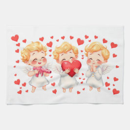 Cute and Playof Änglar åt dig min kärlek 👼 ❤️ Kökshandduk
