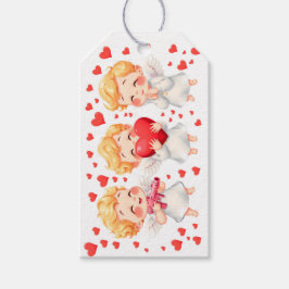 Cute and Playof Änglar åt dig min kärlek 👼 ❤️ Presentetikett