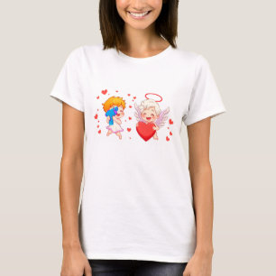 Cute and Playof Änglar åt dig min kärlek 👼 ❤️ T Shirt