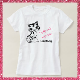 Cute and Rosa Cat's Pajamas T Shirt