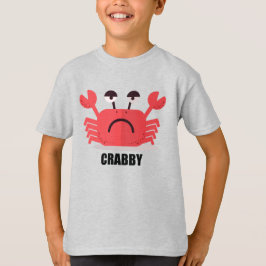 Cute and Simple Crabby Crab T Shirt