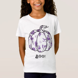 Cute and Spooky Lila Jack-O’-Lantern T Shirt