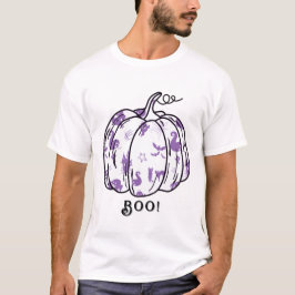 Cute and Spooky Lila Jack-O’-Lantern T Shirt
