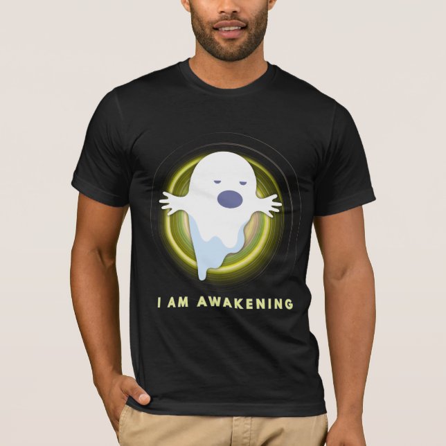 Cute Andlig Ghost - JAG ÄR AWAKENING T Shirt (Framsida)