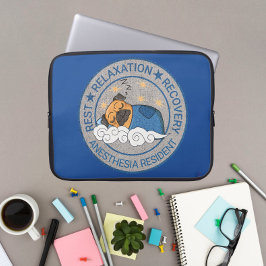 Cute Anestesi/ CRNA Rest Slappna av Recovery Laptop Fodral
