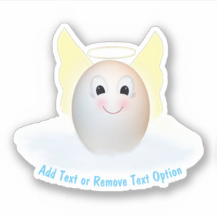Cute Angel Egg Klistermärken