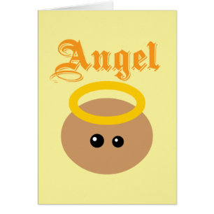 Cute Angel Hälsningskort