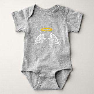 Cute Angel Wings and halo baby bodysuit T Shirt