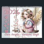 Cute Änglar - Niedliche Engel 2026 Kalender<br><div class="desc">Den här charmerande kalendern/körkortskalendern för änglar/vårdnav/änglar kalender (eller på tyska: Engelkalender) är designad för att ge romantik, andlig inspiration och glädje under hela året. Varje månad har du en underbar liten änglar i blått, rosa, grönt, orange, brun och vit toner, strålande värme och positivitet. Hjärter på en färg-samordnad bakgrund ger...</div>