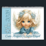 Cute Änglar - Süße Engel 2026 Kalender<br><div class="desc">Den här söta kalendern/körkortskalendern för änglar/vårdnav/änglar kalender (eller på tyska: Engelkalender) är designad för att ge inspiration och glädje hela året. Varje månad visas vackra små änglar i blått, rosa, grönt, orange, bruna och vita toner som utstrålar värme och positivitet. På den lämnat sidan lyser stjärnorna på en färg-samordnad bakgrund...</div>