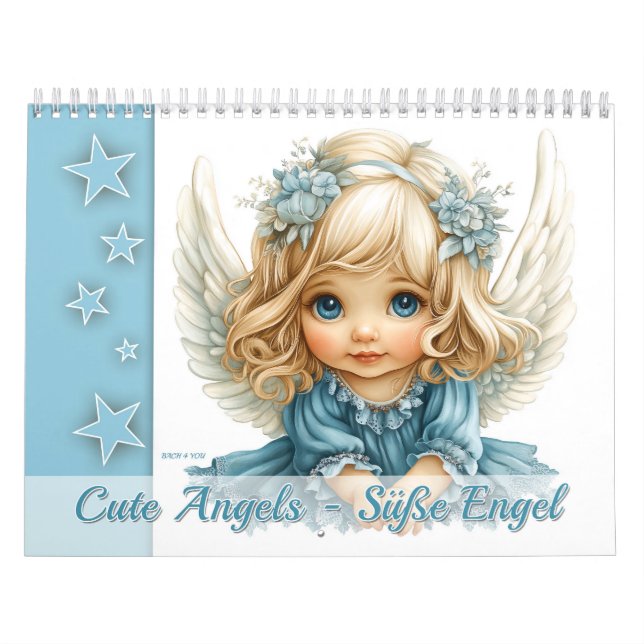 Cute Änglar - Süße Engel Kalender (Omslag)
