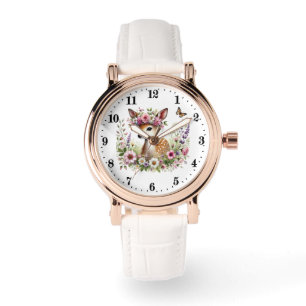Cute animal älskare hjort armbandsur