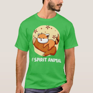 Cute Animal Älskare innehåller min röd fläck från T Shirt