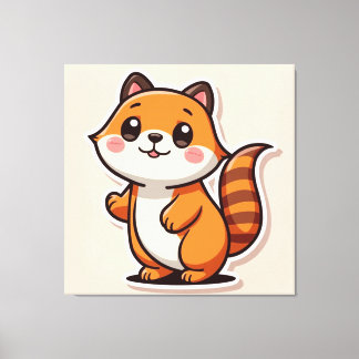 Cute Animal Canvastryck