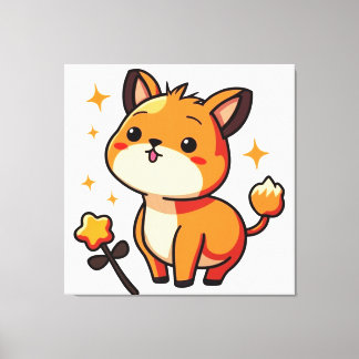 Cute Animal Canvastryck