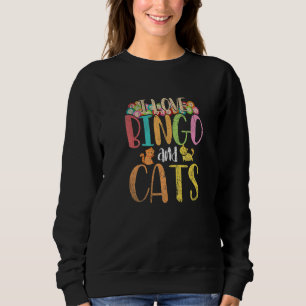 Cute Animal Cat Pet Gambling in Kärlek Bingo and C T Shirt