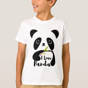 Cute Animal Friendly Panda T Shirt