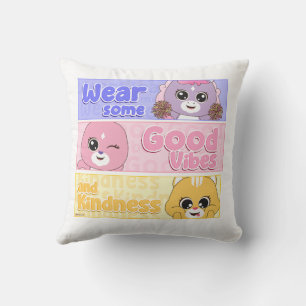 Cute Animal Frienz: Perfekt för barn Kudde