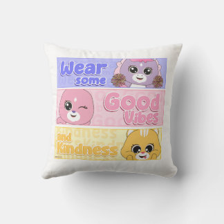 Cute Animal Frienz: Perfekt för barn Kudde