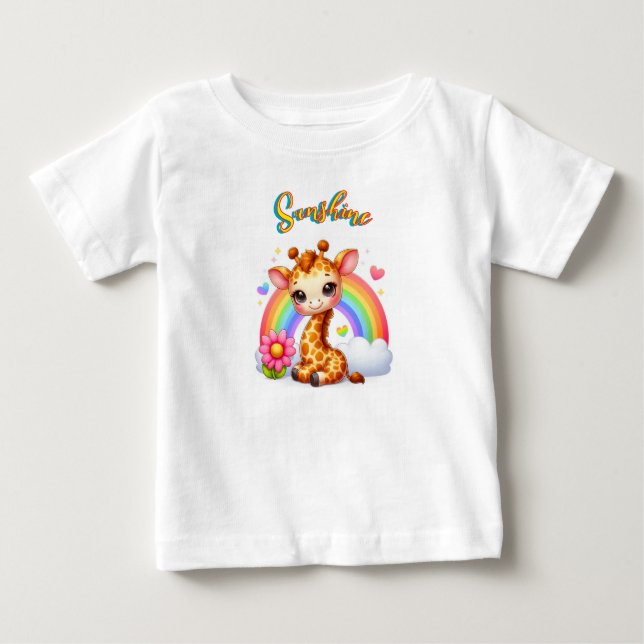 | Cute Animal Graphic Tee for Toddlers (Framsida)
