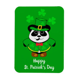 Cute Animal lycklig St patricks day Magnet