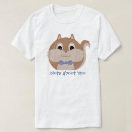 Cute Animal 'Nöt om dig' Squirrel T-shirt
