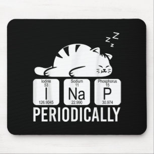 Cute Animal Periodic Bord Funny Chemistry Cat Musmatta