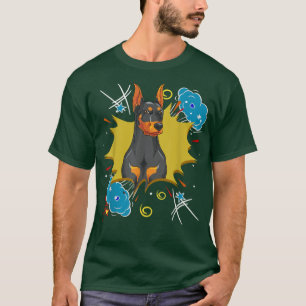Cute Animal Pet Hundägare Doberman Älskare Funny D T Shirt