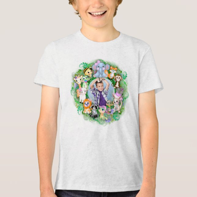 Cute Animal Photo Ram T Shirt (Framsida)