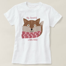 Cute Animal Sly, Sweet, Vild Fox T-shirt
