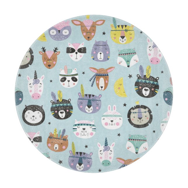 Cute Animal Tribal: Boho Mönster (Framsidan)