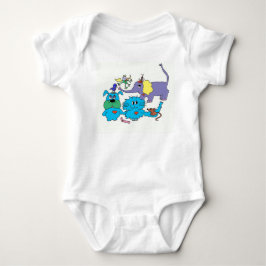 Cute animals baby t shirt