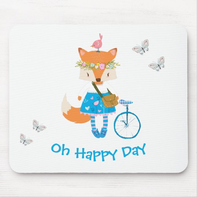 Cute Animals Barn's Mouse Pad Musmatta (Framsidan)