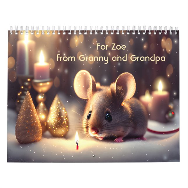 Cute animals, dvärgar m.m. för barn kalender (Omslag)