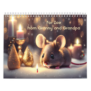 Cute animals, dvärgar m.m. för barn kalender