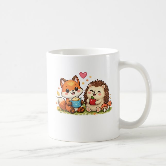 Cute Animals Illustration  Kaffemugg (Höger)