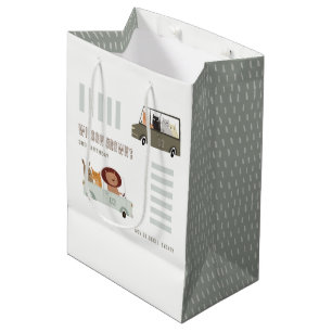 Cute Animals in Car City Road Barns födelsedag