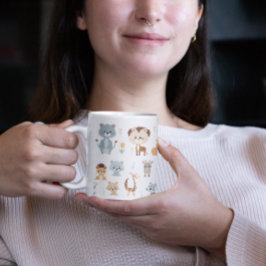 Cute Animals Kaffemugg